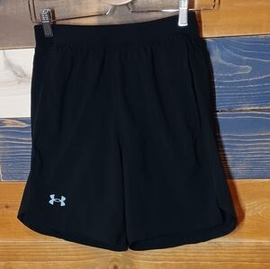 Under Armour 7in. 2-in-1 Black Shorts S